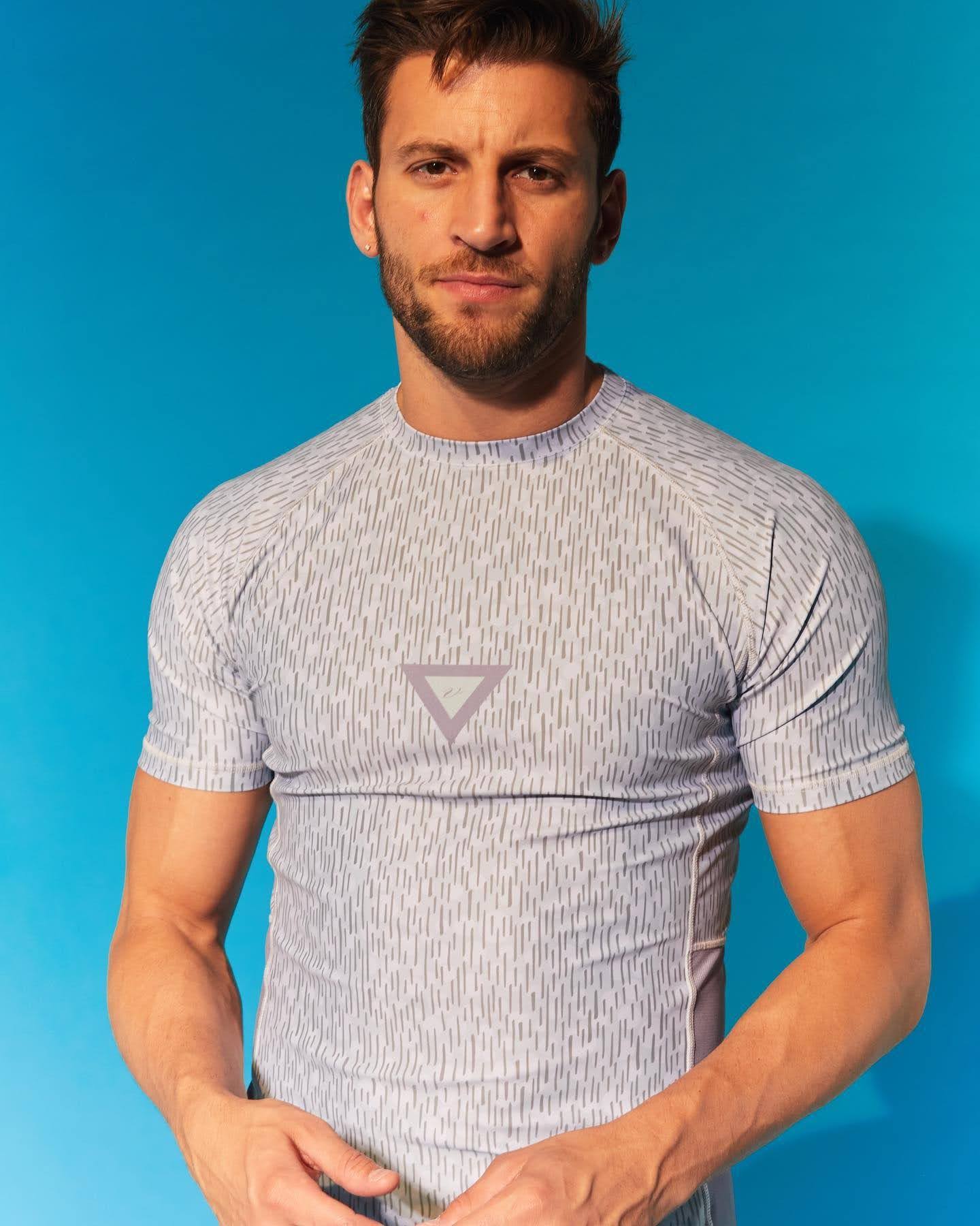 2023 Camo series “Rain” short sleeves rash guard