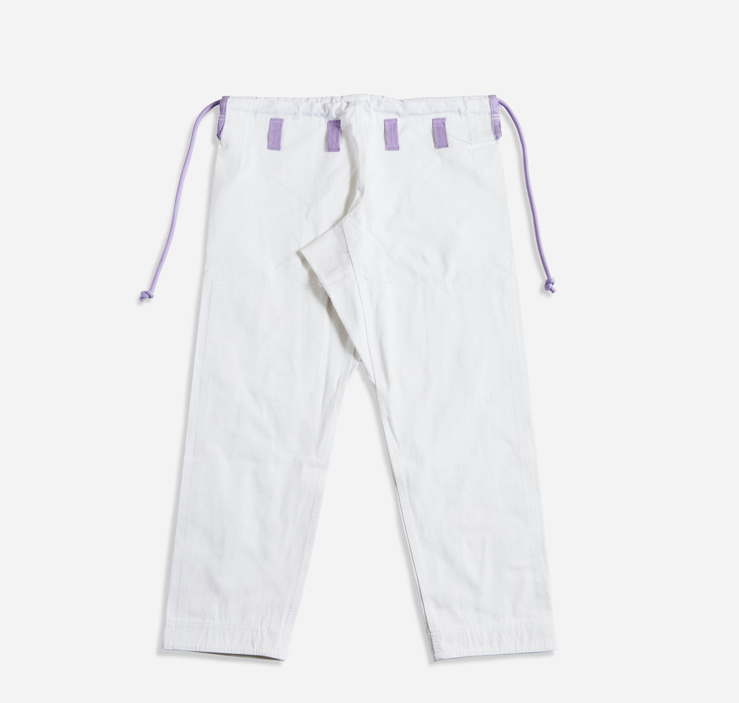 white AbyVHTS "GLARE" Jacket is made with 450 GSM pearl weave Pants is made with 10 oz cotton twill Unique eyes embroidery design on the Jacket vhts europe