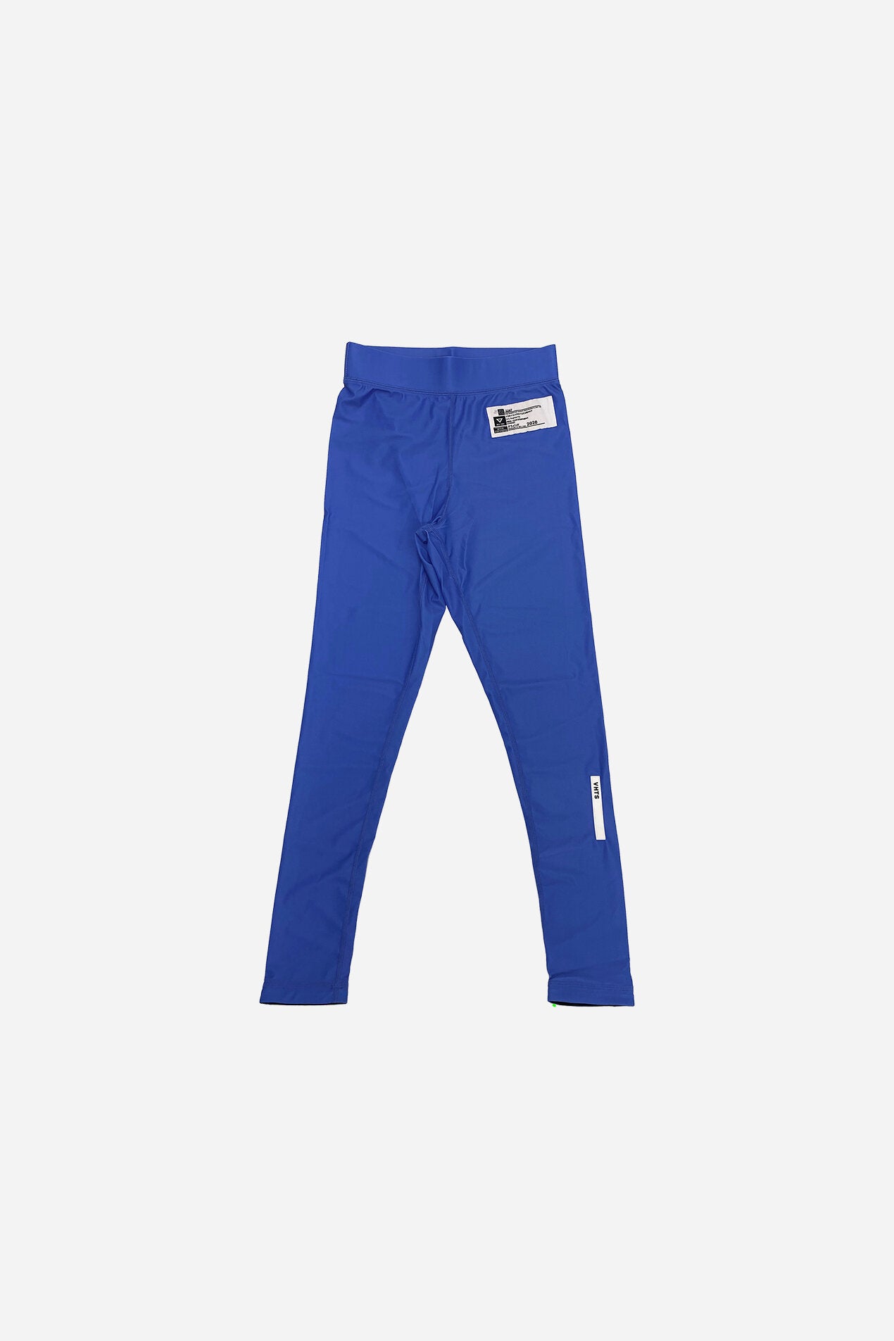 2020 Spats Blue 220 GSM Polyester 80% x lycra 20% grip rubber band inside of end sleeve vhts europe