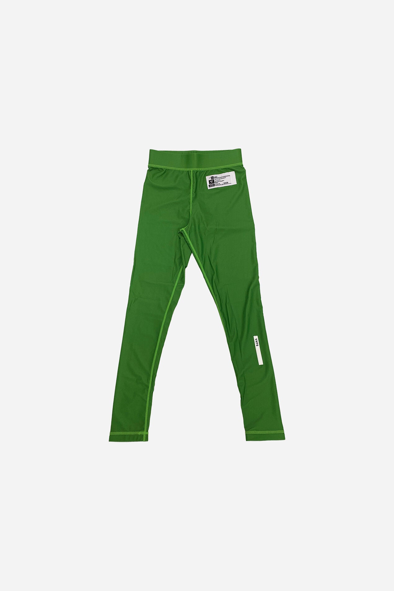 2020 Spats Green 220 GSM Polyester 80% x lycra 20% grip rubber band inside of end sleeve vhts europe