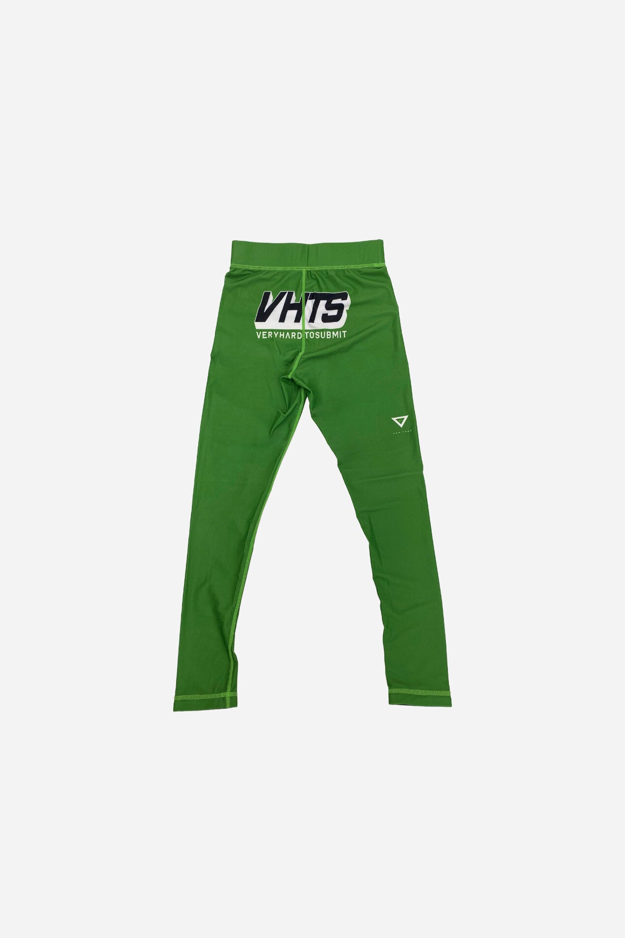 2020 Spats Green 220 GSM Polyester 80% x lycra 20% grip rubber band inside of end sleeve vhts europe