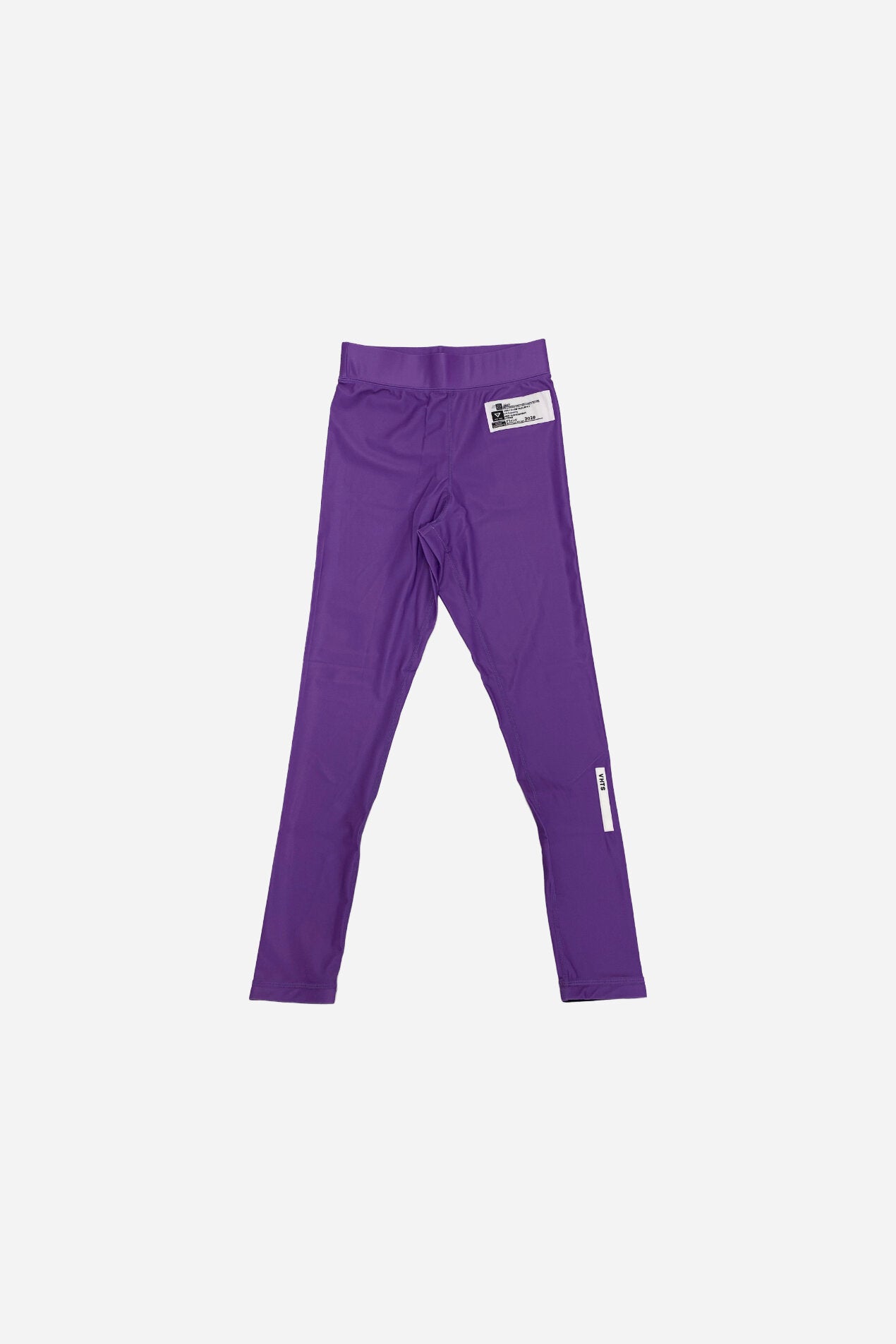 2020 Spats Purple 220 GSM Polyester 80% x lycra 20% grip rubber band inside of end sleeve vhts europe