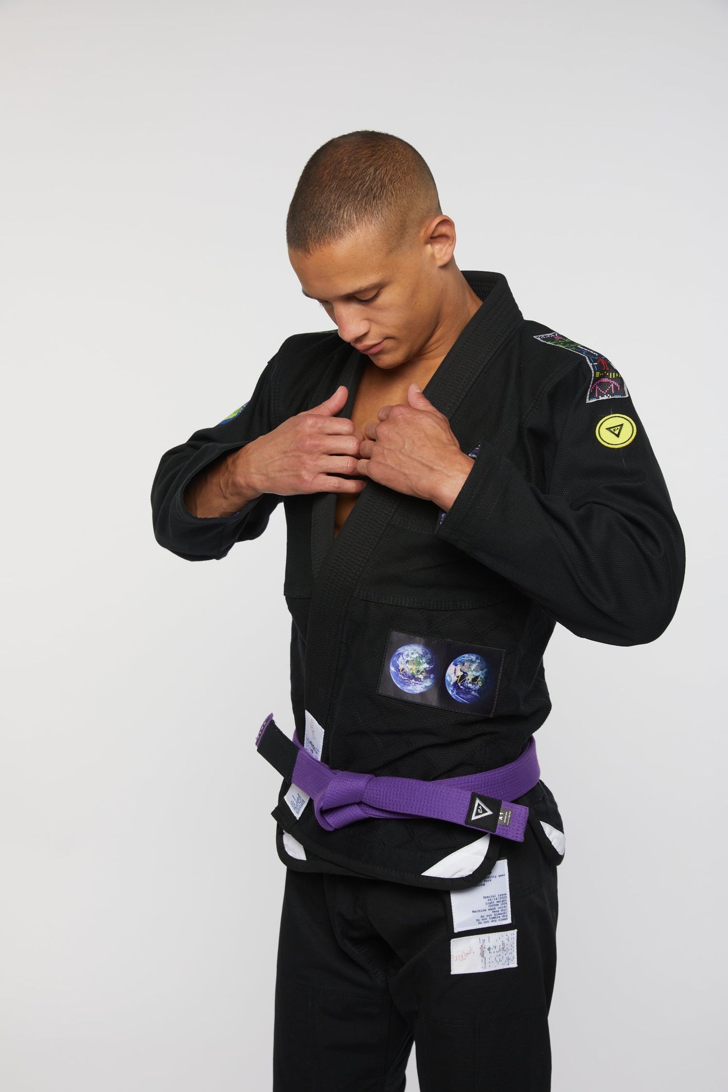 2022 Special Edition "earth" kimono BLACK