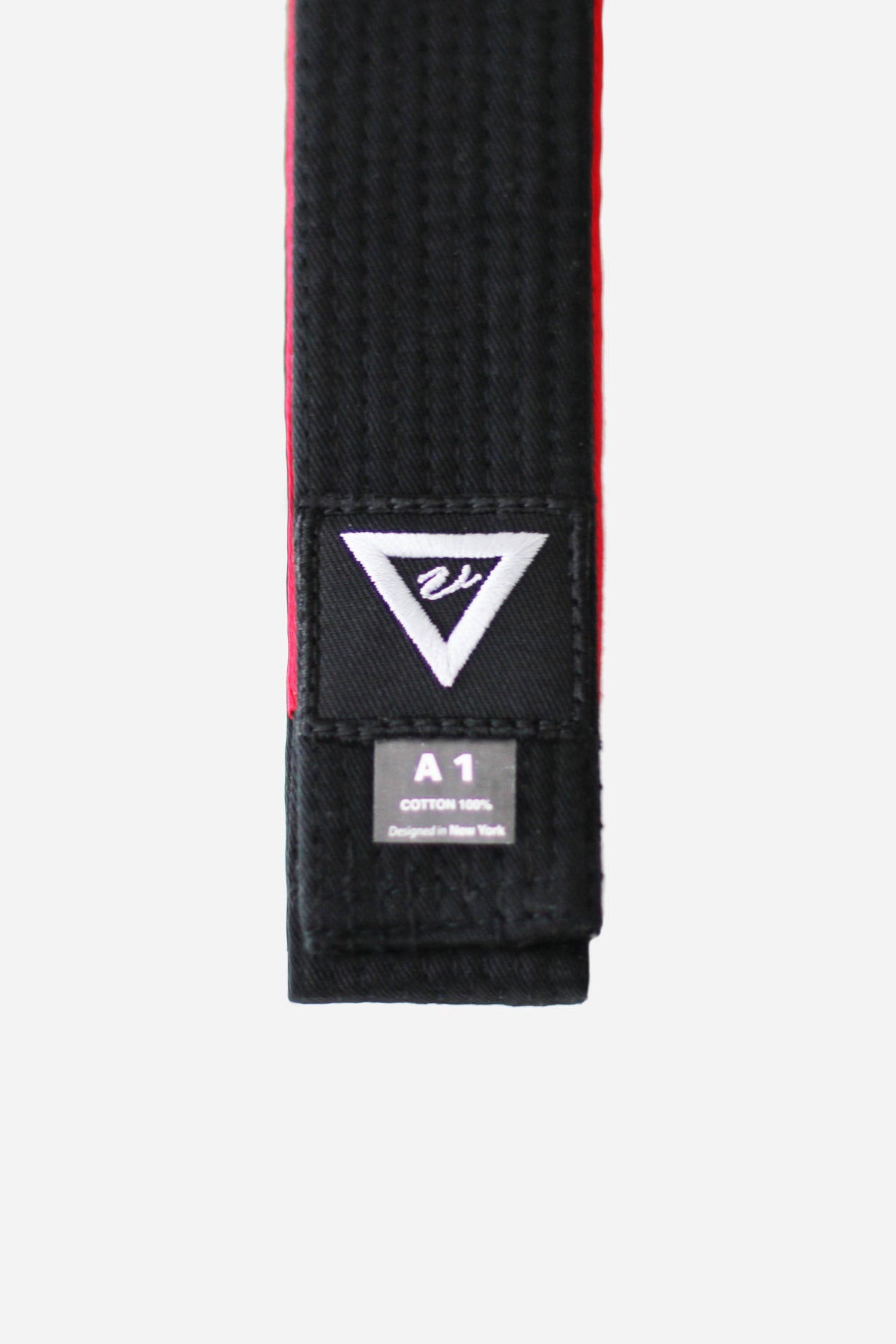PREMIUM COTTON BELT Black 100% Cotton Double Weave Core Durable Embroidered VHTS Logo Label 10 Stitching Line vhts europe