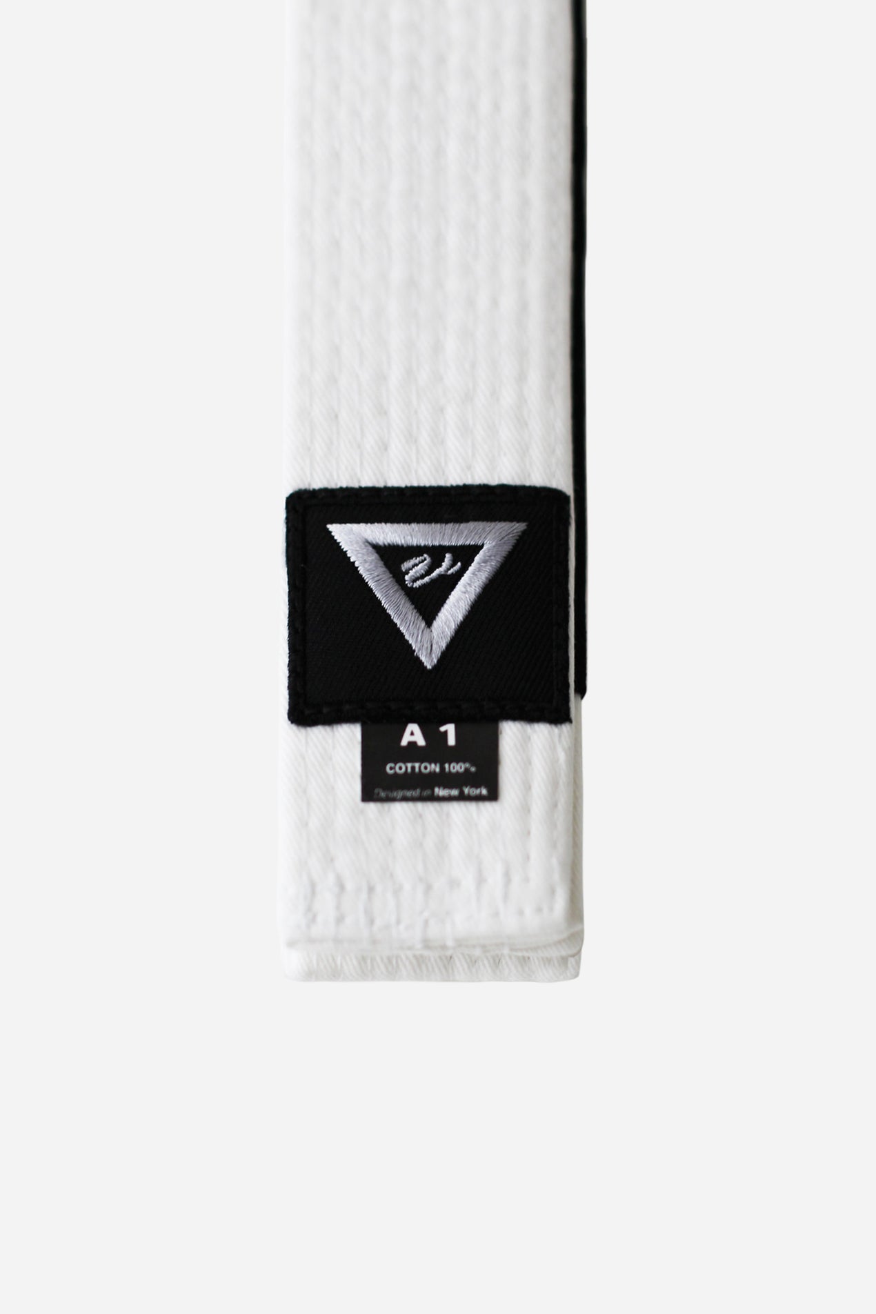 PREMIUM COTTON BELT White 100% Cotton Double Weave Core Durable Embroidered VHTS Logo Label 10 Stitching Line vhts europe