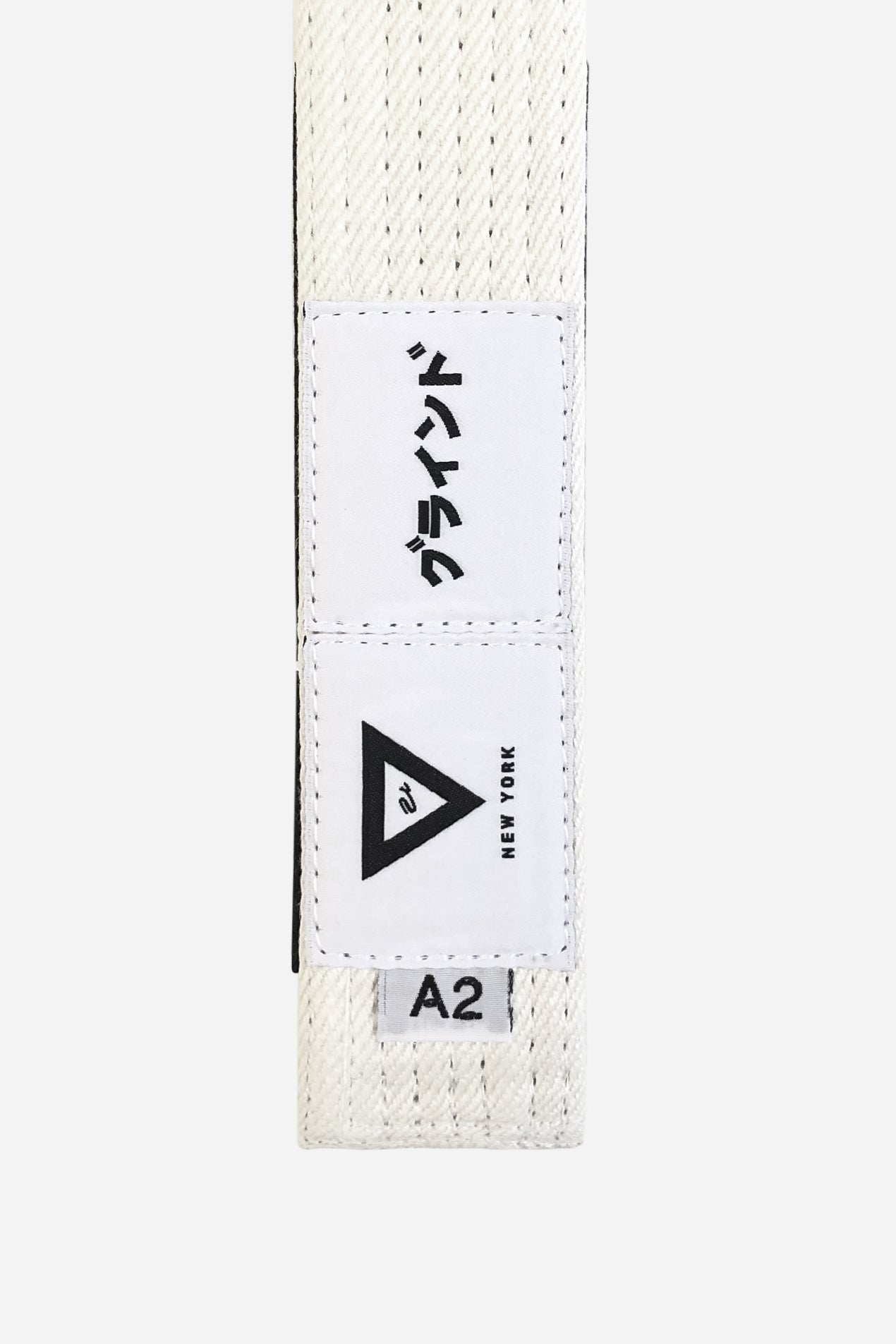 brazilian jiu jitsu white HEMP BELT vhtseurope vhtsny 11OZ 100% Hemp Twill Fabric Two Layers Of High-density Cotton Supporting Inner Core Of The Belt 8 Rows Stitching Belt Width: 1-5/8" Belt Thickness: 1/4" Grading Bar Length: 5-1/4"