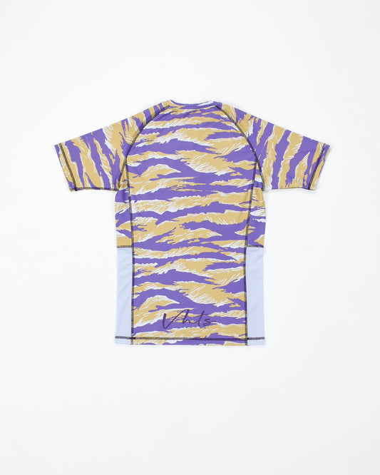 2023 Camo series “Tiger” short sleeves rash guard