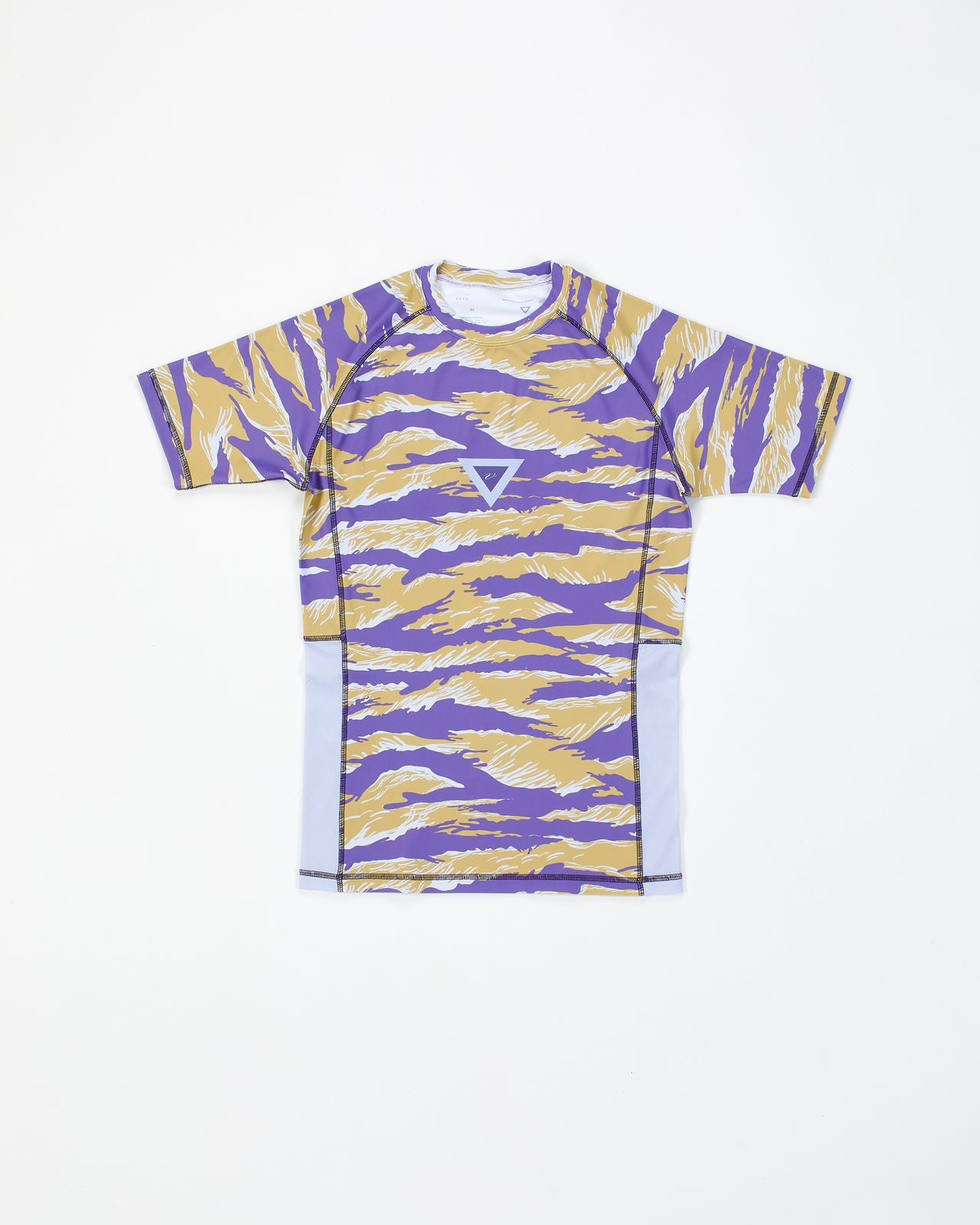 2023 Camo series “Tiger” short sleeves rash guard