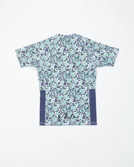 2023 Camo series “Frog” short sleeves rash guard