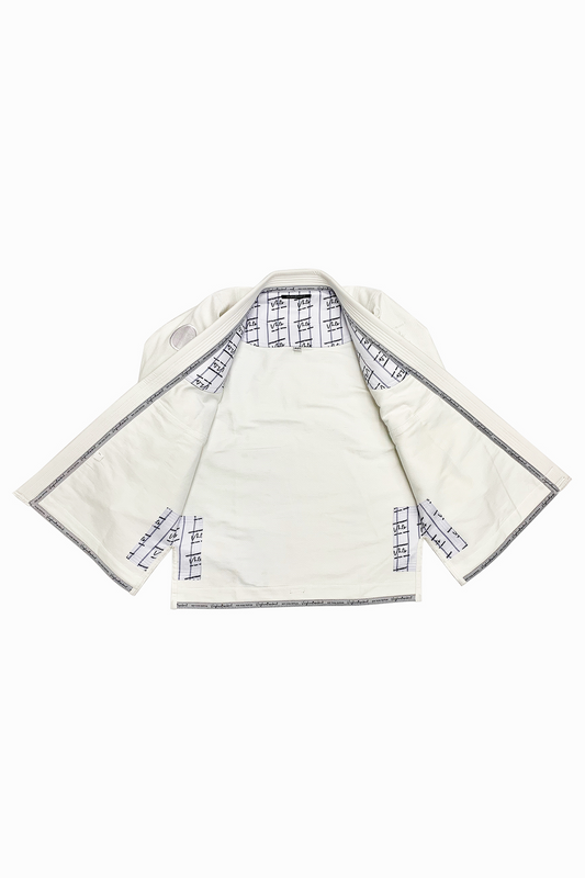 brazilian jiu jitsu white kimono gi vhtseurope vhtsny NY Edition 2.0 NY EDITION 2.0 The most popular kimono model Jacket 450 gsm pearl weave Pants 10 oz cotton twill vhts europe veryhardtosubmit