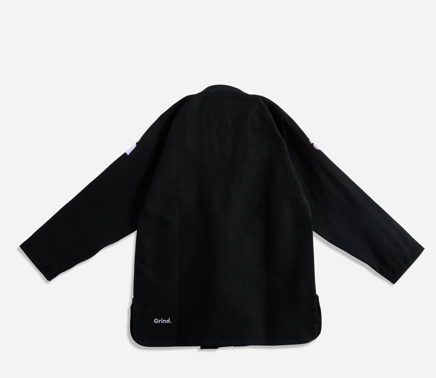 black AbyVHTS "GLARE" Jacket is made with 450 GSM pearl weave Pants is made with 10 oz cotton twill Unique eyes embroidery design on the Jacket   vhts europe