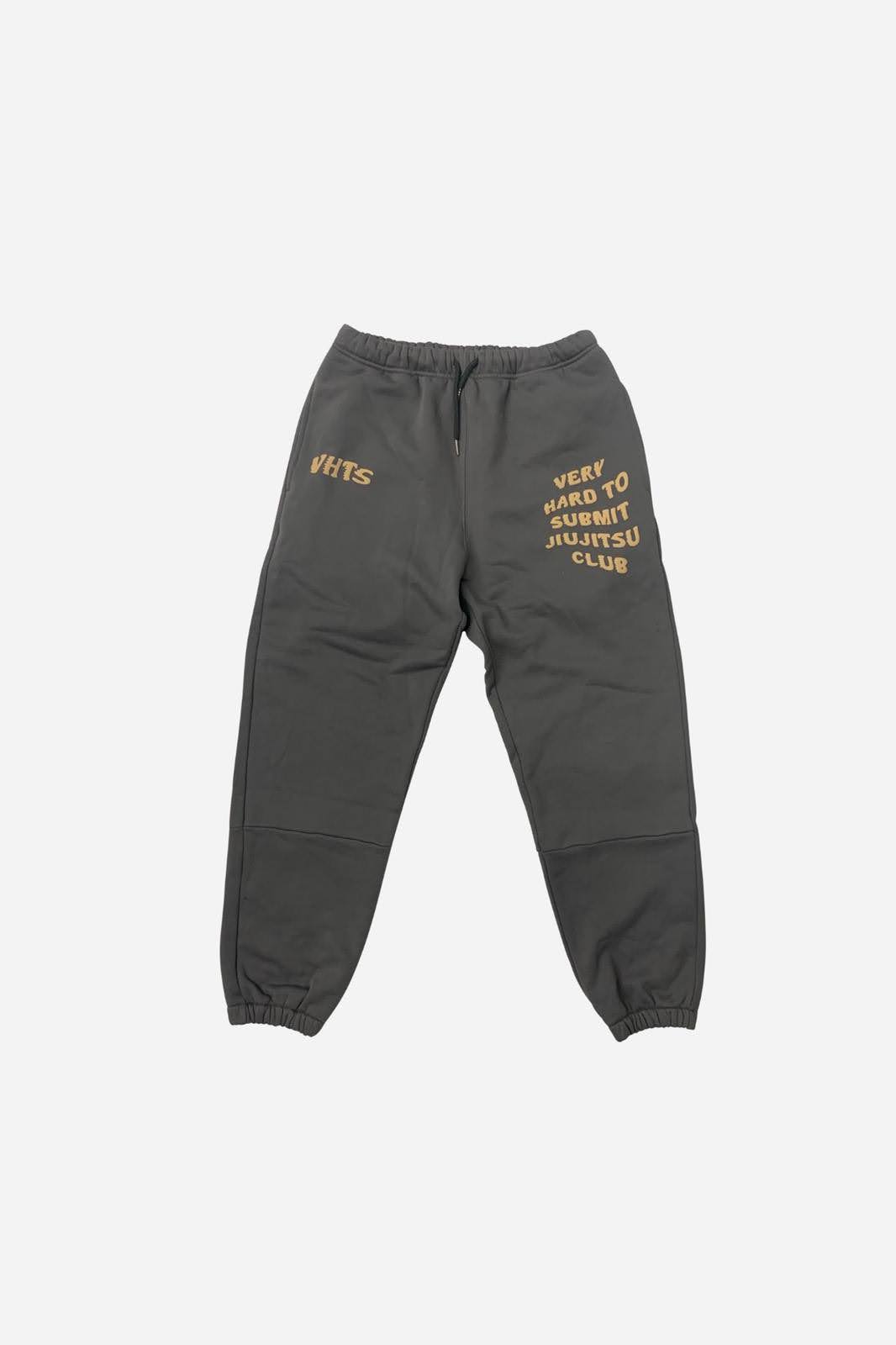 VHTS JJC Heavy Cotton sweat pants  285 GSM Heavy cotton fabric  metal tip draw string  Puff print  vhts europe