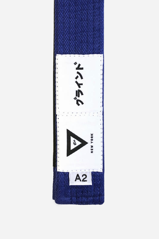 brazilian jiu jitsu blue HEMP BELT vhtseurope vhtsny 11OZ 100% Hemp Twill Fabric Two Layers Of High-density Cotton Supporting Inner Core Of The Belt 8 Rows Stitching Belt Width: 1-5/8" Belt Thickness: 1/4" Grading Bar Length: 5-1/4"