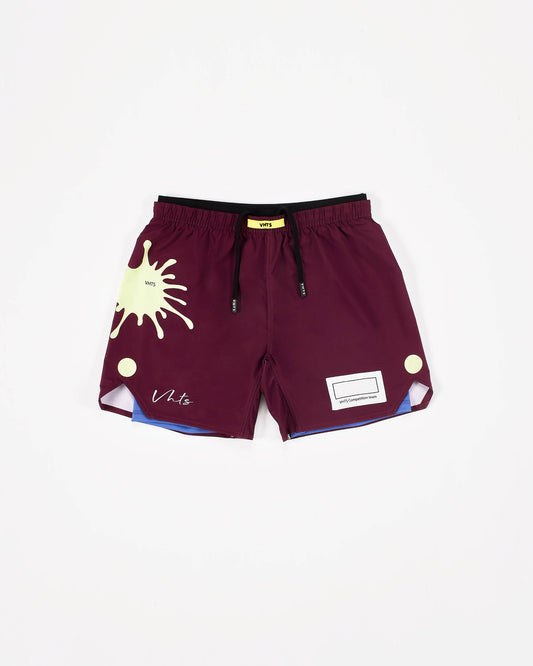Spring/ Summer 2023 Combat shorts Maroon