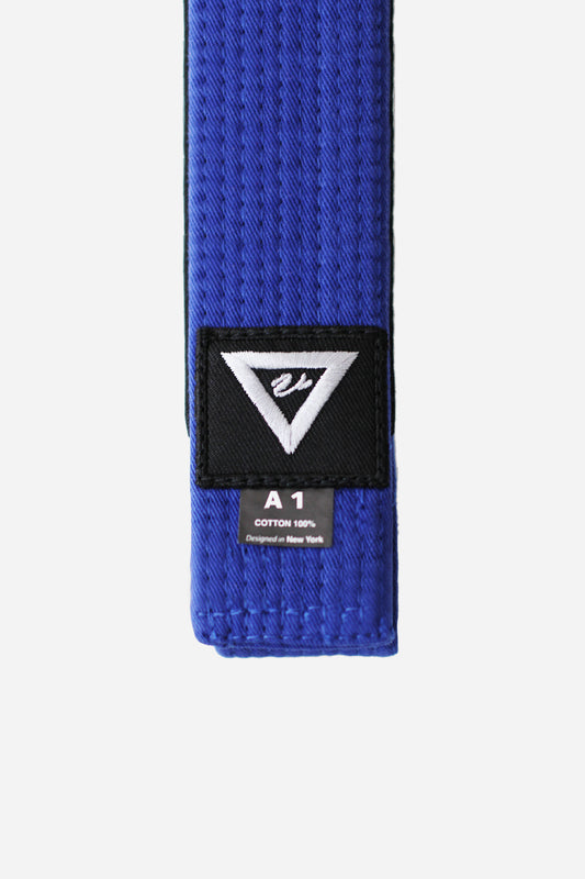 PREMIUM COTTON BELT Blue100% Cotton Double Weave Core Durable Embroidered VHTS Logo Label 10 Stitching Line vhts europe