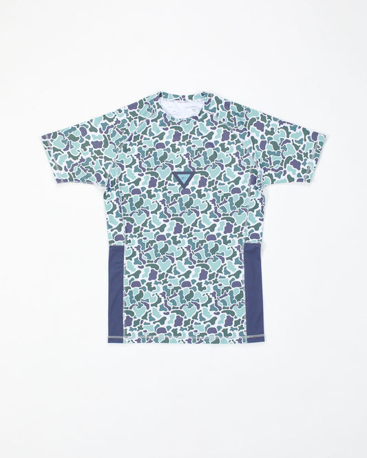 2023 Camo series “Frog” short sleeves rash guard